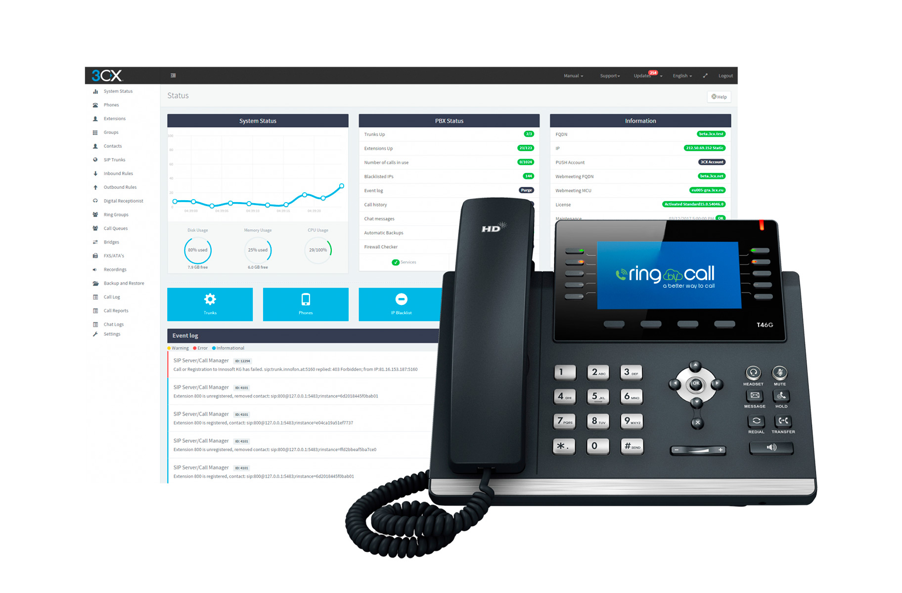 3CX Phone System 8 SC