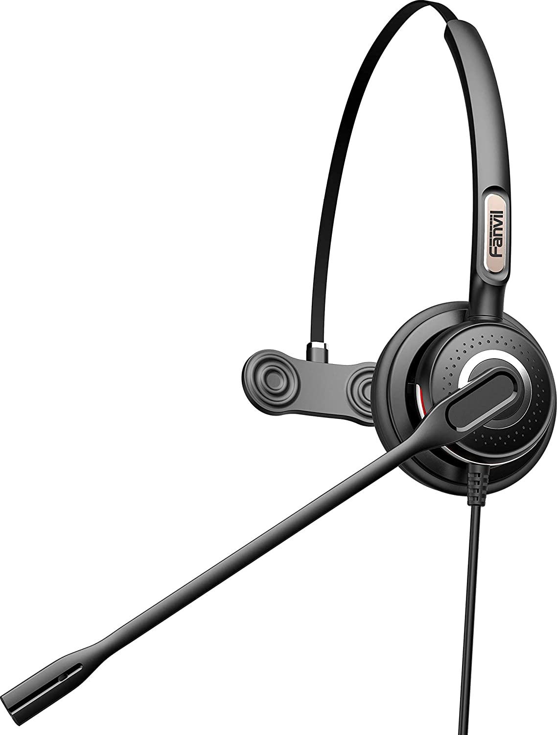 Fanvil HT201 Monaural Headset with Noise Canceling Microphone