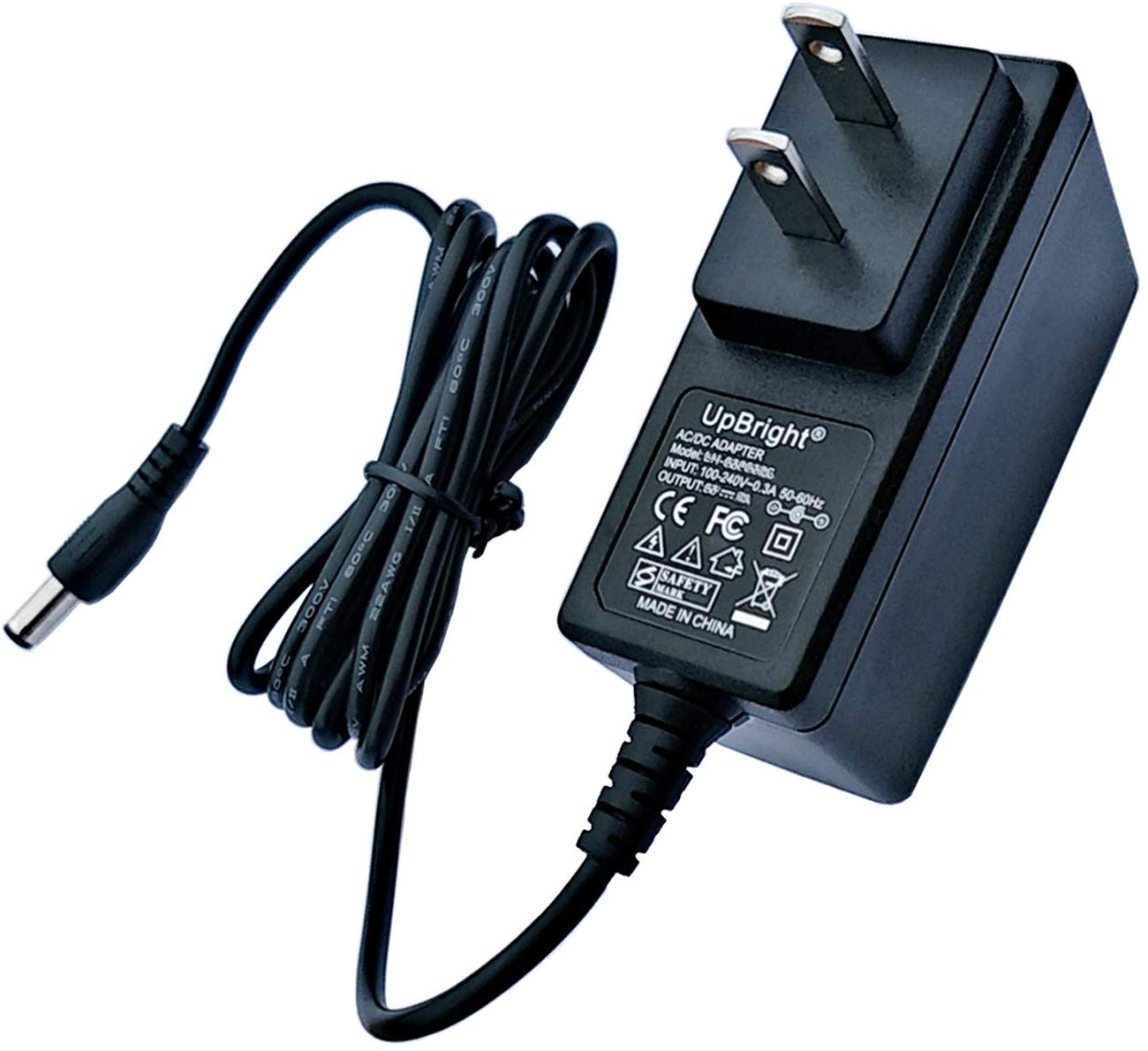 Yealink 5V 100-240VAC Power Supply for T40 T41 T42 T46 W52 W56 W60 Phones